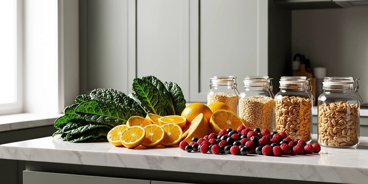 Ingredientes frescos y nutrición