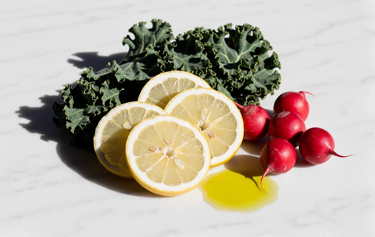 Ingredientes frescos y nutrición